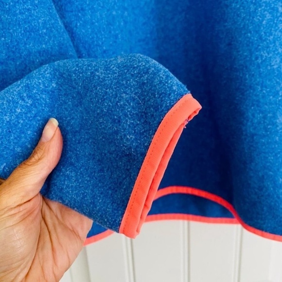 Columbia MCM Monogram Embroidered Fleece Sweater Jacket L - Picture 7 of 13